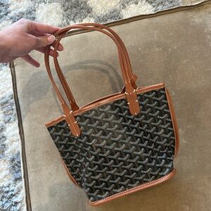 Mini goyard tote